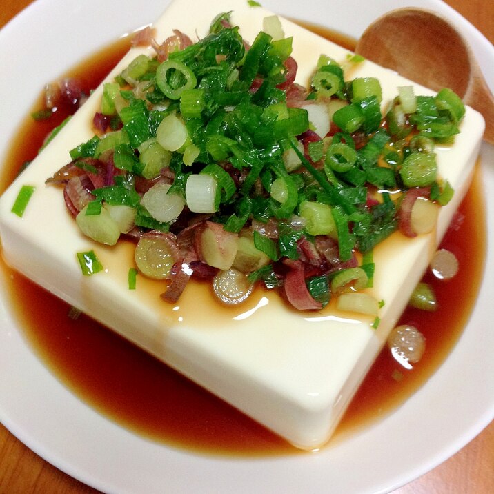 冷や奴ねぎ茎みょうが レシピ 作り方 By Madone6 楽天レシピ 冷や奴ねぎ茎みょうが レシピ 作り方 By Madone6 楽天レシピ